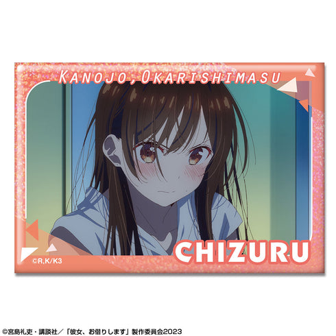 『彼女、お借りします』ホログラム缶バッジ Ver.2 デザイン06(水原千鶴/F)【202405再販】